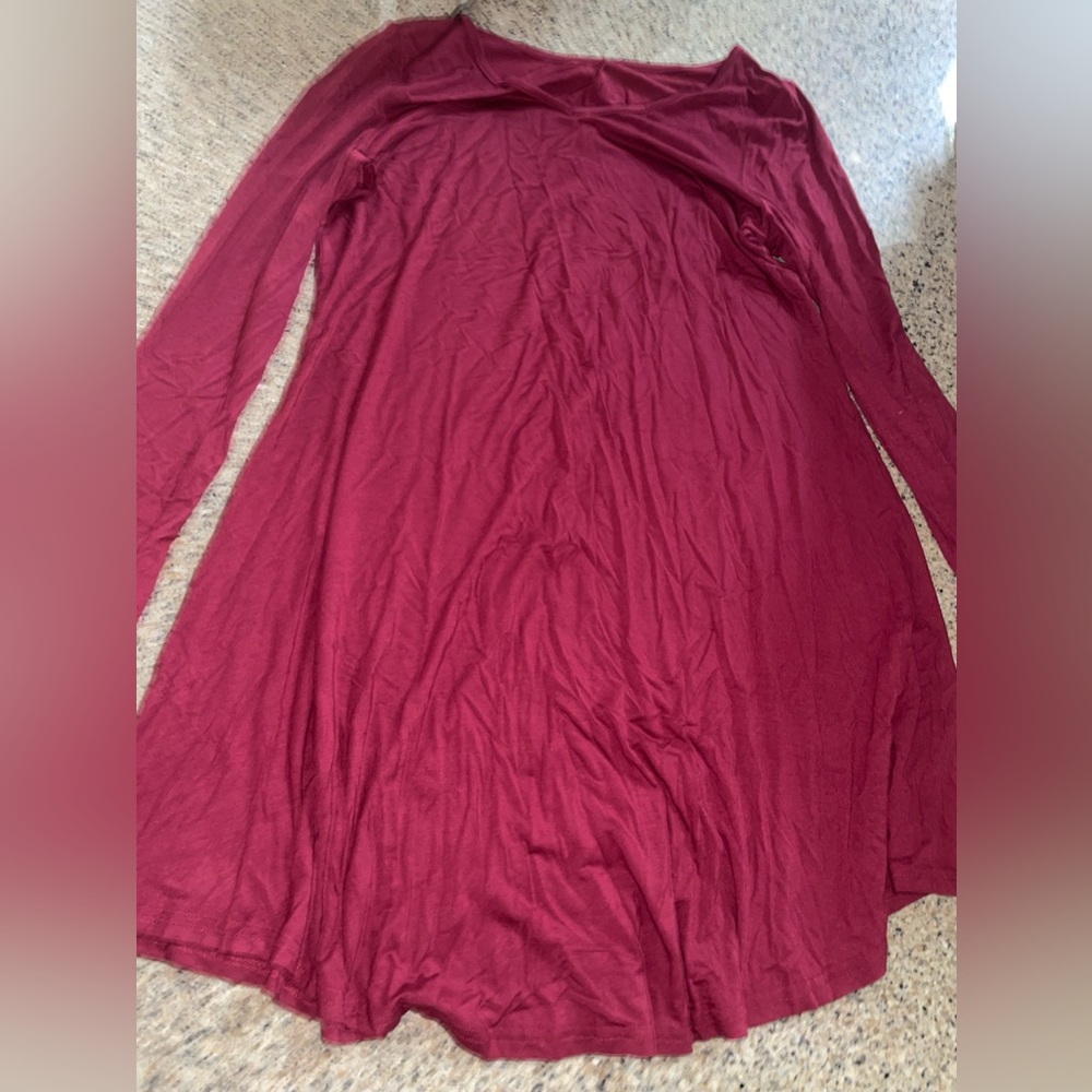 Red T Shirt Dress